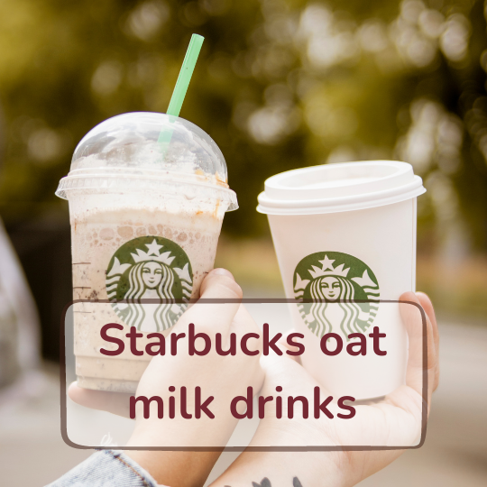 starbucks oat milk drinks