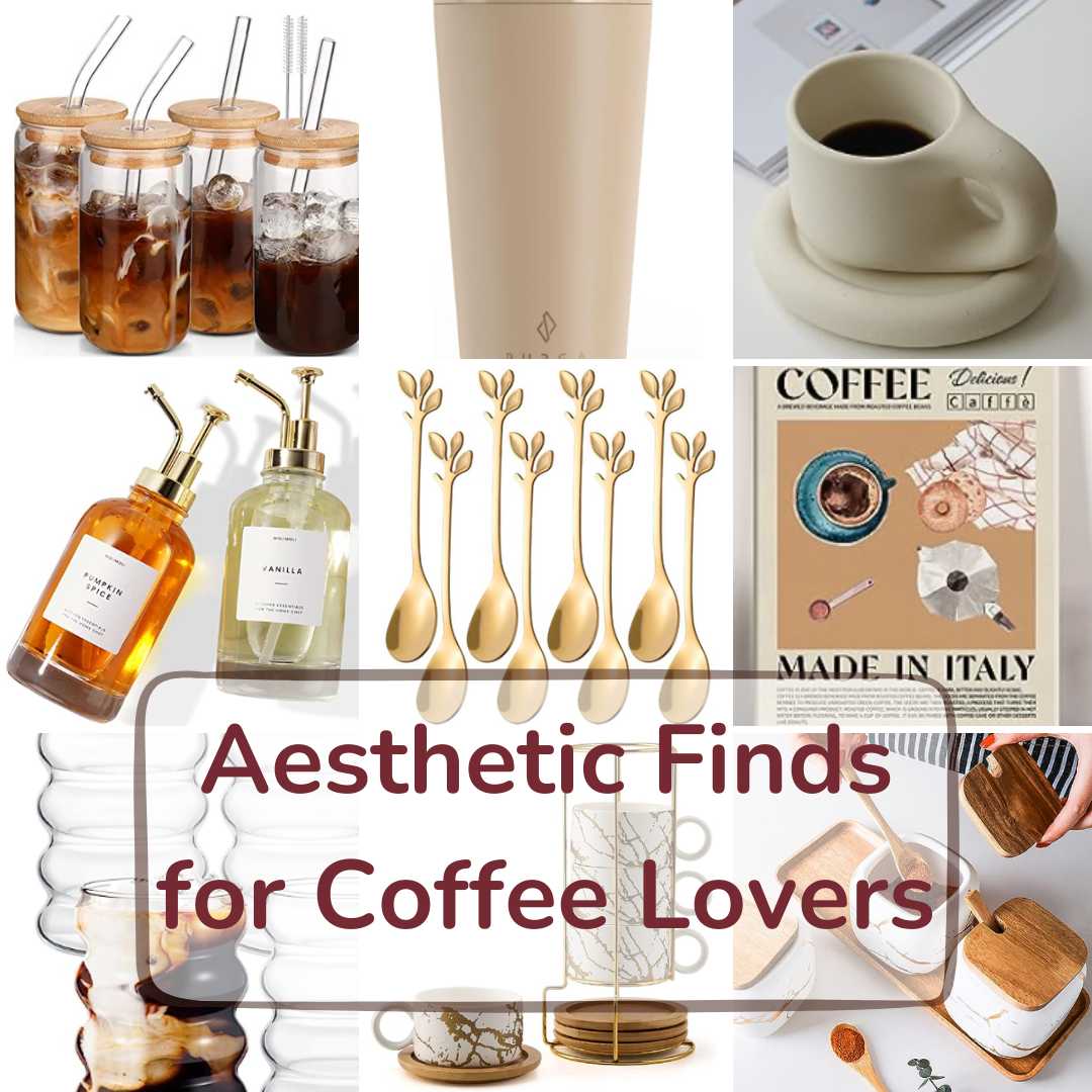 aesthetic coffee products, for coffee lovers